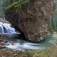 Buy canvas prints of Johnston Canyon in Banff National Park, Alberta by Arterra 