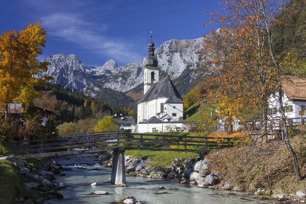Ramsau in Berchtesgaden, Bavaria Picture Board by Arterra 