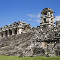 Buy canvas prints of Mayan Palace at Palenque, Chiapas, Mexico by Arterra 