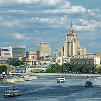 Buy canvas prints of Moscow-river. by Valerii Soloviov