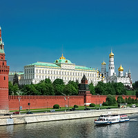 Buy canvas prints of Panorama of Moscow Kremlin by Valerii Soloviov