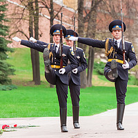 Buy canvas prints of A guard of honor. by Valerii Soloviov