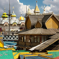 Buy canvas prints of Wooden architecture of Russia. by Valerii Soloviov