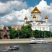 Buy canvas prints of The Cathedral Of Christ The Savior. by Valerii Soloviov