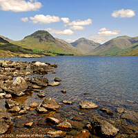 Buy canvas prints of Wast water in the Lakes UK by Philip Gough