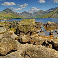 Buy canvas prints of WASTWATER IN THE LAKES by Philip Gough