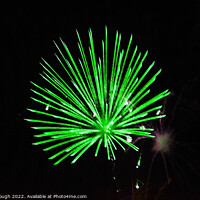 Buy canvas prints of Fireworks at Night by Philip Gough
