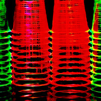 Buy canvas prints of Plastic Cups by Philip Gough