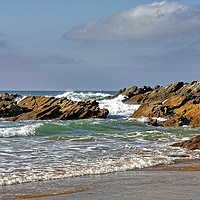 Buy canvas prints of Coast Rocks by Philip Gough