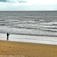 Buy canvas prints of Fishing on the coast by Philip Gough