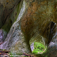 Buy canvas prints of Cave portal panorama by Ragnar Lothbrok
