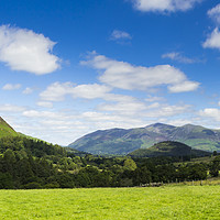 Buy canvas prints of Newlands valley in the Lake District by Joseph Clemson