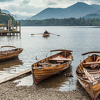 Buy canvas prints of Boating in the Lake District by George Cairns