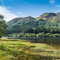 Buy canvas prints of Loch Lubnaig Panormama by George Cairns
