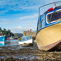 Buy canvas prints of Tide Out in Oban by George Cairns