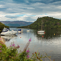 Buy canvas prints of Boats on Loch Lomond by George Cairns