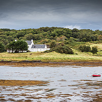Buy canvas prints of Scottish Cottage by George Cairns