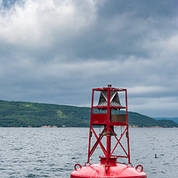 Buy canvas prints of Lonely Buoy by George Cairns