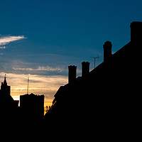 Buy canvas prints of St Albans Skyline by George Cairns