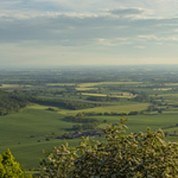 Buy canvas prints of Best panoramic view in Yorkshire by George Cairns