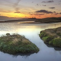 Buy canvas prints of Embleton Estuary Northumberland. by John Carson