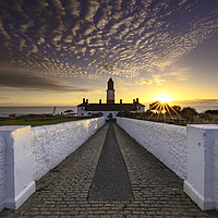 Buy canvas prints of The Majestic and Innovative Souter Lighthouse by John Carson