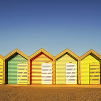 Buy canvas prints of Colours of Coastal Joy by John Carson
