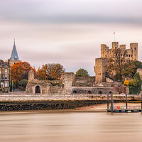 Buy canvas prints of River Passing - Rochester by Wayne Lytton