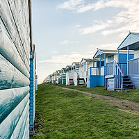 Buy canvas prints of Tankerton Beach Huts by Wayne Lytton