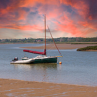 Buy canvas prints of Serenity on the Alde by Kevin Snelling