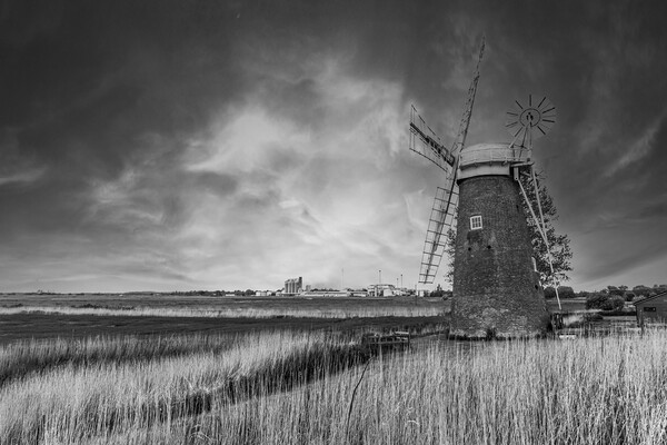 Majestic Hardley Windmill Picture Board by Kevin Snelling
