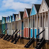 Buy canvas prints of Colourful Beachfront Haven by Kevin Snelling