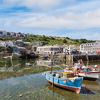 Buy canvas prints of Serene Fishing Village Scene by Kevin Snelling