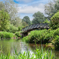 Buy canvas prints of The Enchanting Mathematical Bridge by Kevin Snelling