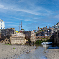 Buy canvas prints of The Historic and Vibrant Charlestown Harbour by Kevin Snelling
