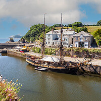 Buy canvas prints of Charming Charlestown Harbour by Kevin Snelling
