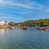 Buy canvas prints of Majestic Fowey Harbour by Kevin Snelling