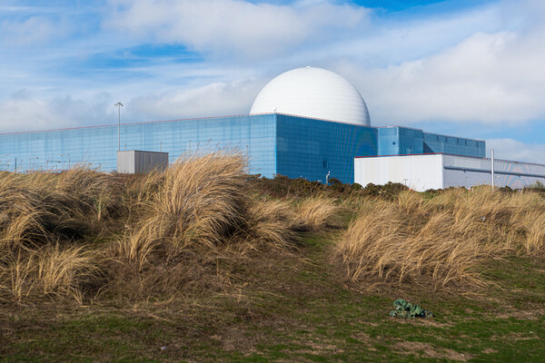 Sizewell nuclear power station Picture Board by Kevin Snelling