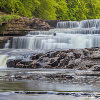 Buy canvas prints of Majestic Aysgarth Falls by Kevin Snelling