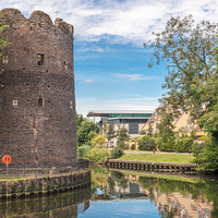 Buy canvas prints of Norwich Cow Tower by Kevin Snelling