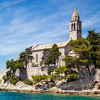 Buy canvas prints of Majestic St Mary's Church by the Sea by Kevin Snelling