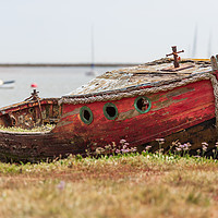 Buy canvas prints of The old Boat by Kevin Snelling