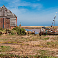 Buy canvas prints of The Old Boat Shed by Kevin Snelling