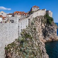 Buy canvas prints of Majestic Dubrovnik Walls by Kevin Snelling