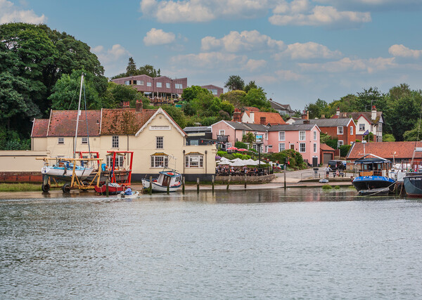 Serene Pin Mill Riverside Picture Board by Kevin Snelling