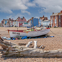 Buy canvas prints of Serenity on Aldeburgh Beach by Kevin Snelling