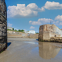 Buy canvas prints of charlestown harbour cornwall by Kevin Snelling