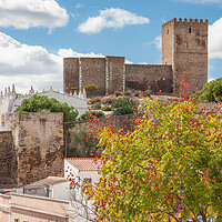 Buy canvas prints of Majestic Mertola Castle by Kevin Snelling