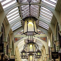 Buy canvas prints of norwich royal arcade by Kevin Snelling