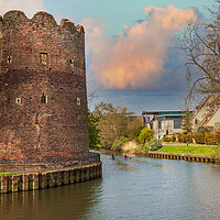 Buy canvas prints of Majestic Norwich Cow Tower by Kevin Snelling